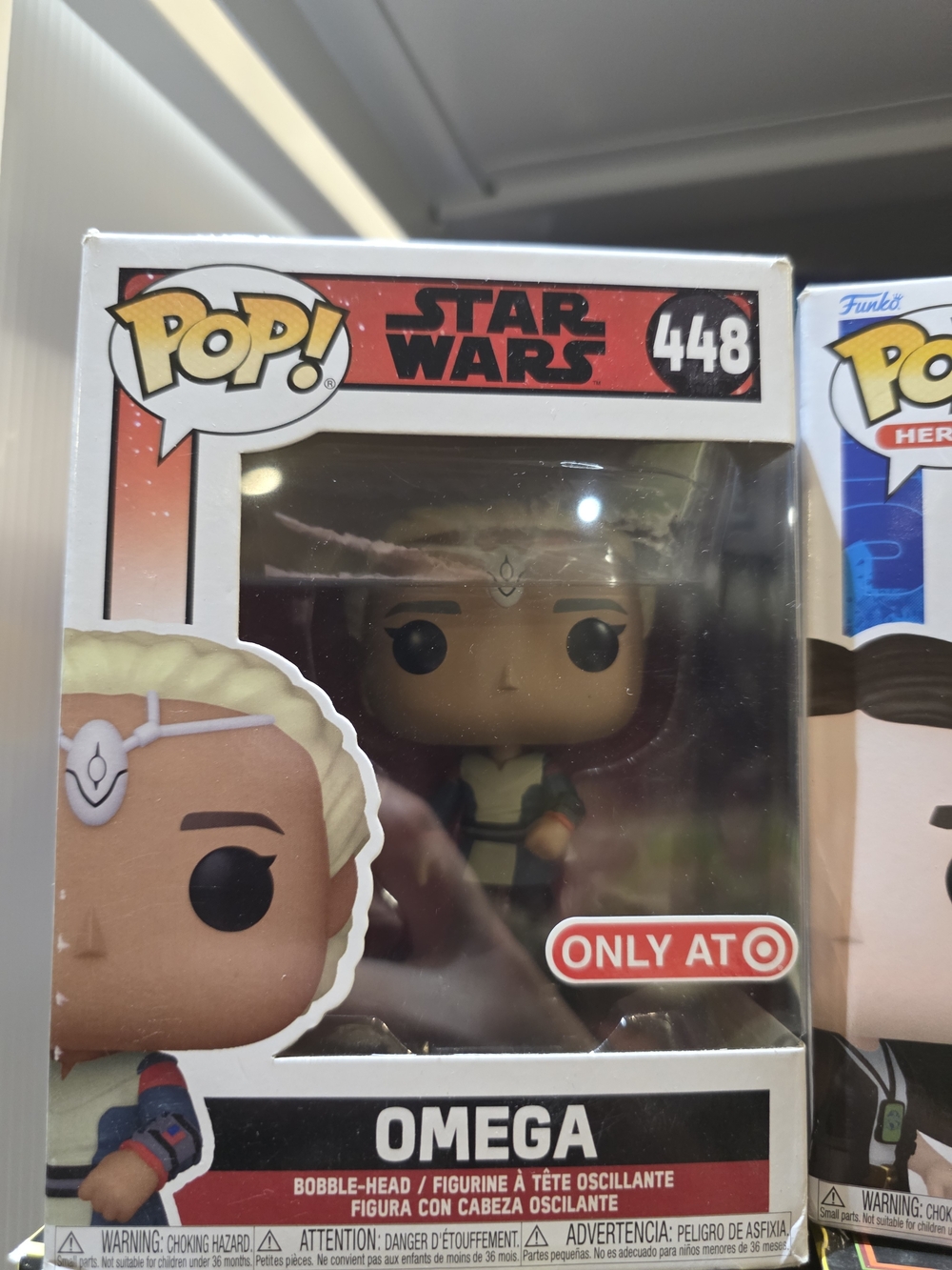 Funko Pop! Omega Vinyl Figure - White, Black, Green